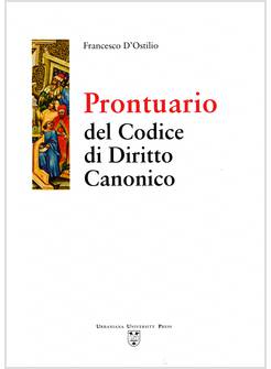PRONTUARIO DEL CODICE DI DIRITTO CANONICO