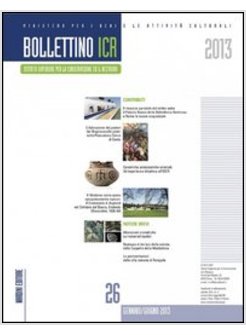 BOLLETTINO ICR. VOL. 26