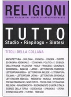 TUTTO RELIGIONI