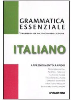 GRAMMATICA ESSENZIALE ITALIANO