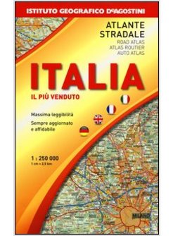 ATLANTE STRADALE ITALIA 1:250.000 2013-2014