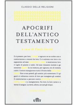 APOCRIFI DELL'ANTICO TESTAMENTO