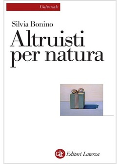 ALTRUISTI PER NATURA