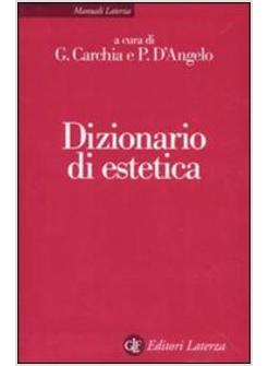 DIZIONARIO DI ESTETICA