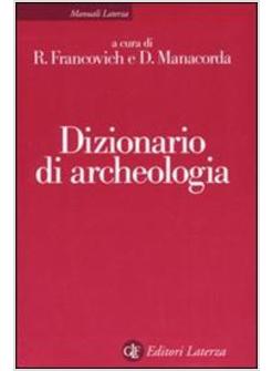 DIZIONARIO DI ARCHEOLOGIA