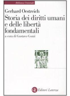 STORIA DEI DIRITTI UMANI E DELLE LIBERTA' FONDAMENTALI