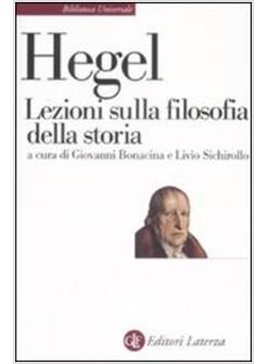 LEZIONI SULLA FILOSOFIA DELLA STORIA