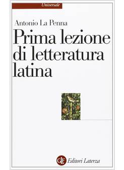 PRIMA LEZIONE DI LETTERATURA LATINA