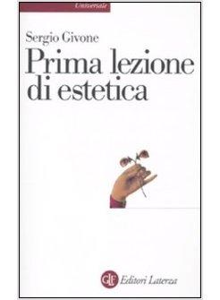 PRIMA LEZIONE DI ESTETICA