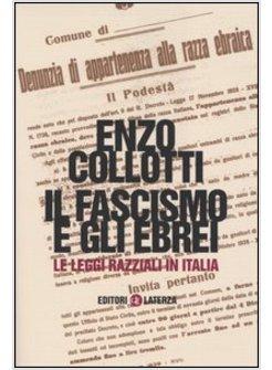 FASCISMO E GLI EBREI (IL)