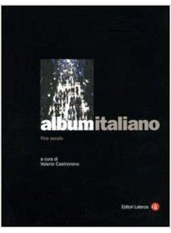 ALBUM ITALIANO FINE SECOLO
