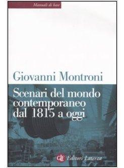 SCENARI DEL MONDO CONTEMPORANEO DAL 1815 A OGGI