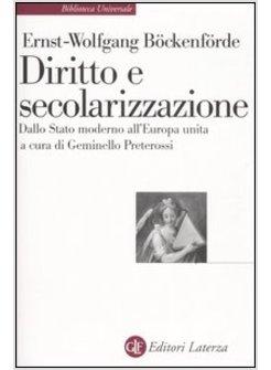 DIRITTO E SECOLARIZZAZIONE