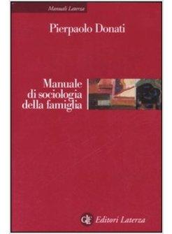 MANUALE DI SOCIOLOGIA DELLA FAMIGLIA