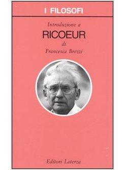 INTRODUZIONE A RICOEUR