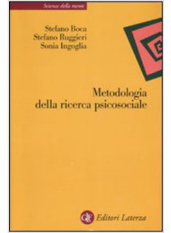 METODOLOGIA DELLA RICERCA PSICOSOCIALE