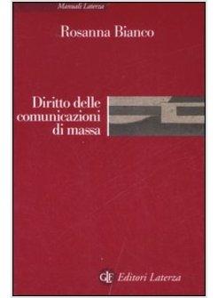 DIRITTO DELLE COMUNICAZIONI DI MASSA