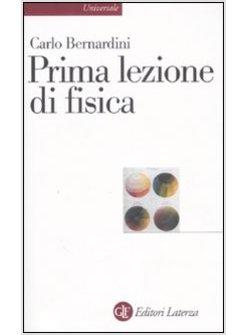 PRIMA LEZIONE DI FISICA