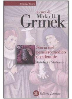 STORIA DEL PENSIERO MEDICO OCCIDENTALE