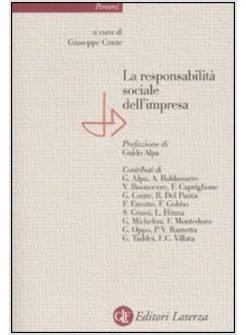 RESPONSABILITA' SOCIALE DELL'IMPRESA (LA)