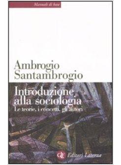 INTRODUZIONE ALLA SOCIOLOGIA