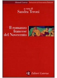 ROMANZO FRANCESE DEL NOVECENTO (IL)