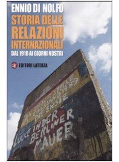 STORIA DELLE RELAZIONI INTERNAZIONALI