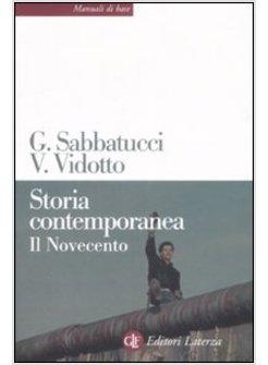 STORIA CONTEMPORANEA IL NOVECENTO