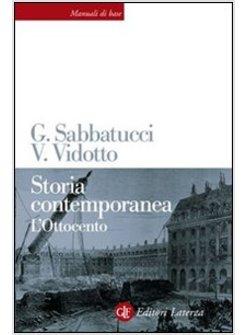 STORIA CONTEMPORANEA L'OTTOCENTO N.E.