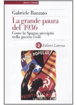 LA GRANDE PAURA DEL 1936 COME LA SPAGNA PRECIPITO' NELLA GUERRA CIVILE