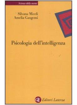 PSICOLOGIA DELL'INTELLIGENZA
