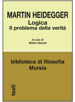 LOGICA IL PROBLEMA DELLA VERITA'