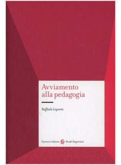 AVVIAMENTO ALLA PEDAGOGIA