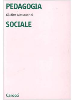 PEDAGOGIA SOCIALE