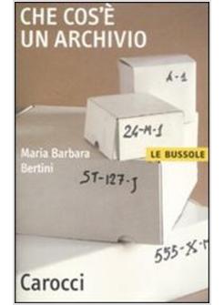 CHE COS'E' UN ARCHIVIO