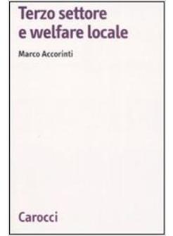 TERZO SETTORE E WELFARE LOCALE