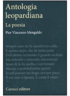 ANTOLOGIA LEOPARDIANA. LA POESIA