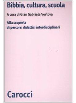 BIBBIA, CULTURA, SCUOLA