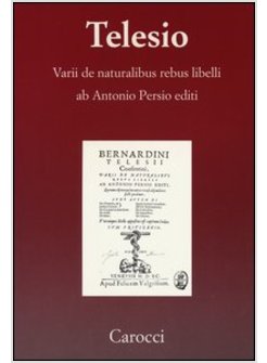 VARII DE NATURALIBUS REBUS LIBELLI (RIST. ANAST. VENEZIA 1590)