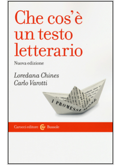 CHE COS'E' UN TESTO LETTERARIO