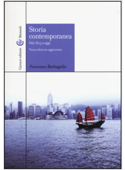 STORIA CONTEMPORANEA DAL 1815 A OGGI