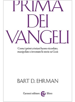 PRIMA DEI VANGELI