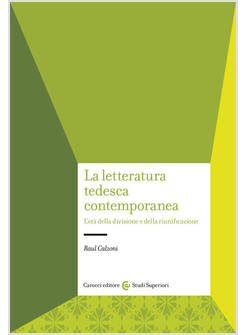 LETTERATURA TEDESCA CONTEMPORANEA (LA)