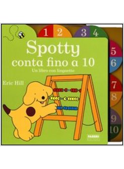 SPOTTY CONTA FINO A 10. UN LIBRO CON LINGUETTE