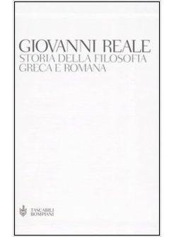 STORIA DELLA FILOSOFIA GRECA E ROMANA (COFANETTO 10 VOL.)