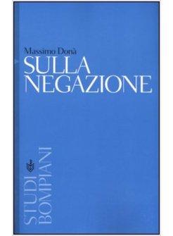 SULLA NEGAZIONE