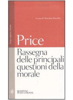 RASSEGNA DELLE PRINCIPALI QUESTIONI DELLA MORALE