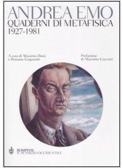 QUADERNI DI METAFISICA