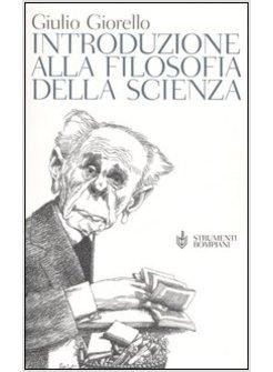 INTRODUZIONE ALLA FILOSOFIA DELLA SCIENZA