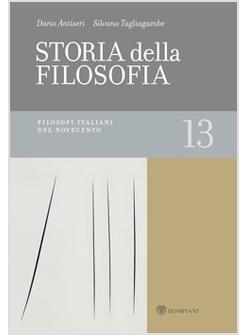 STORIA DELLA FILOSOFIA VOL 13